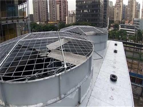 解決閉式冷卻塔不同部位漏水的問題(冷卻塔下面漏水)