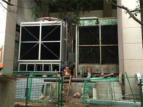 橫流冷卻塔內(nèi)壁部件打磨工藝處理(橫流式冷卻塔結(jié)構(gòu))
